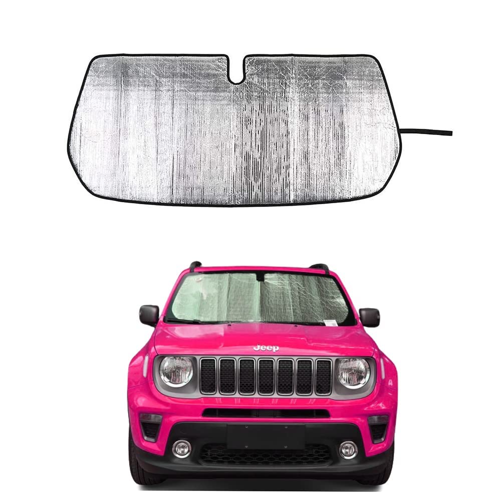 Frontscheibe Sonnenblenden Fahrzeug Innenraum Sonnenschutz Faltbare Sonnenblende für Jeep Renegade 2015 2016 2017 2018 2019 2020 2021 2022 Frontscheibe Sonnenblenden Fahrzeug Innenraum Sonnenschutz Faltbare Sonnenblende für Jeep Renegade 2015 2016 2017 2018 2019 2020 2021 2022 von Toolopimal
