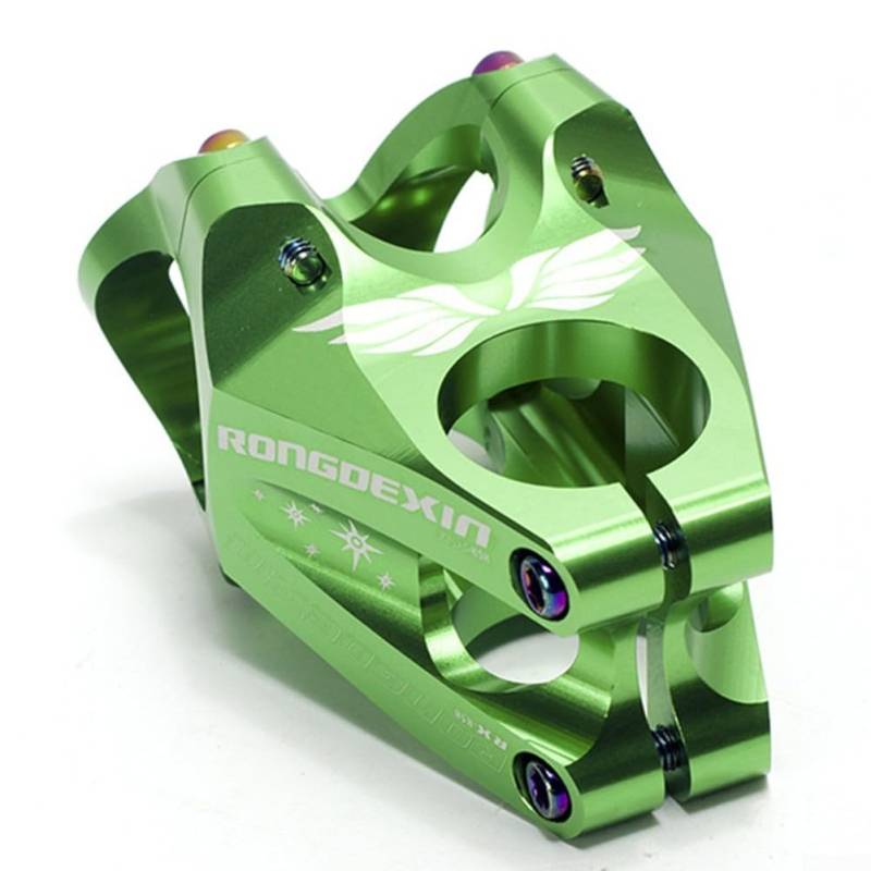 Downhill Fahrradlenker, kurz, hochfeste Aluminiumlegierung für Leistung und Stil (grün) von ToolsEvery