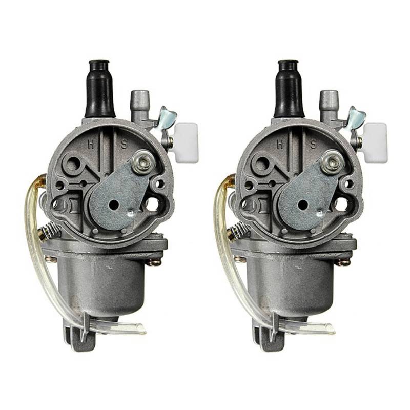 Toolvvik 2X 2-Takt-Motor Mini Vergaser Vergaser Fuer Quad ATV Motorrad Dirt Bike 43Cc 49CC von Toolvvik
