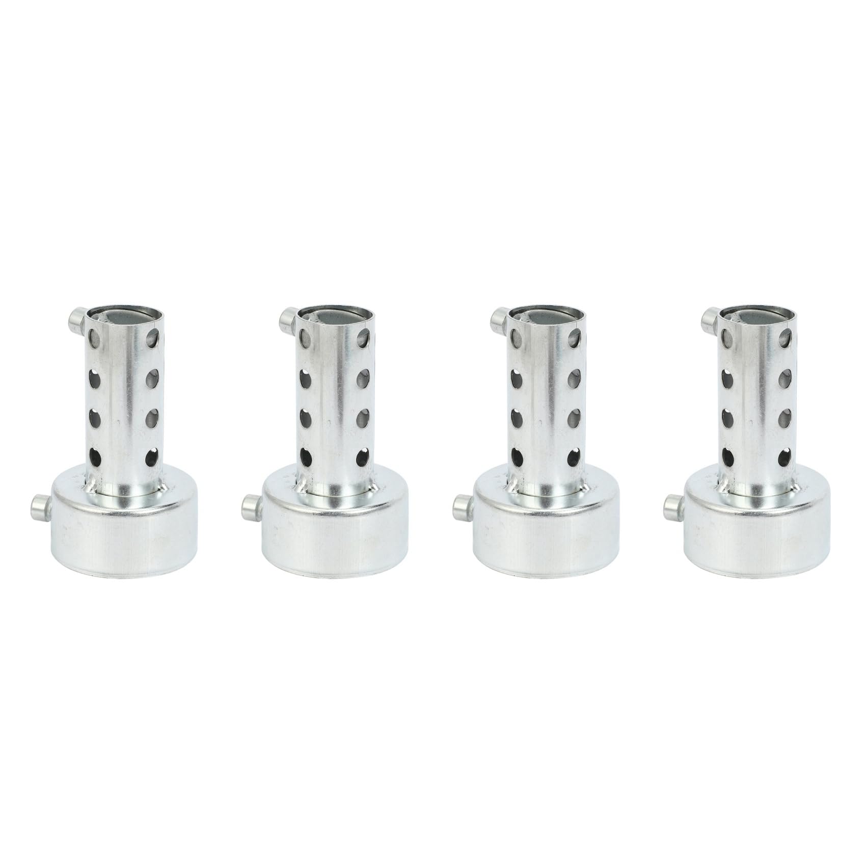 Toolvvik 4X Silberner Motorrad-Auspuff Kann SchalldäMpfer-Einsatz-Schallwand DB-MöRder-SchalldäMpfer 48Mm X 80Mm Toolvvik 4X Silberner Motorrad-Auspuff Kann SchalldäMpfer-Einsatz-Schallwand DB-MöRder-SchalldäMpfer 48Mm X 80Mm von Toolvvik
