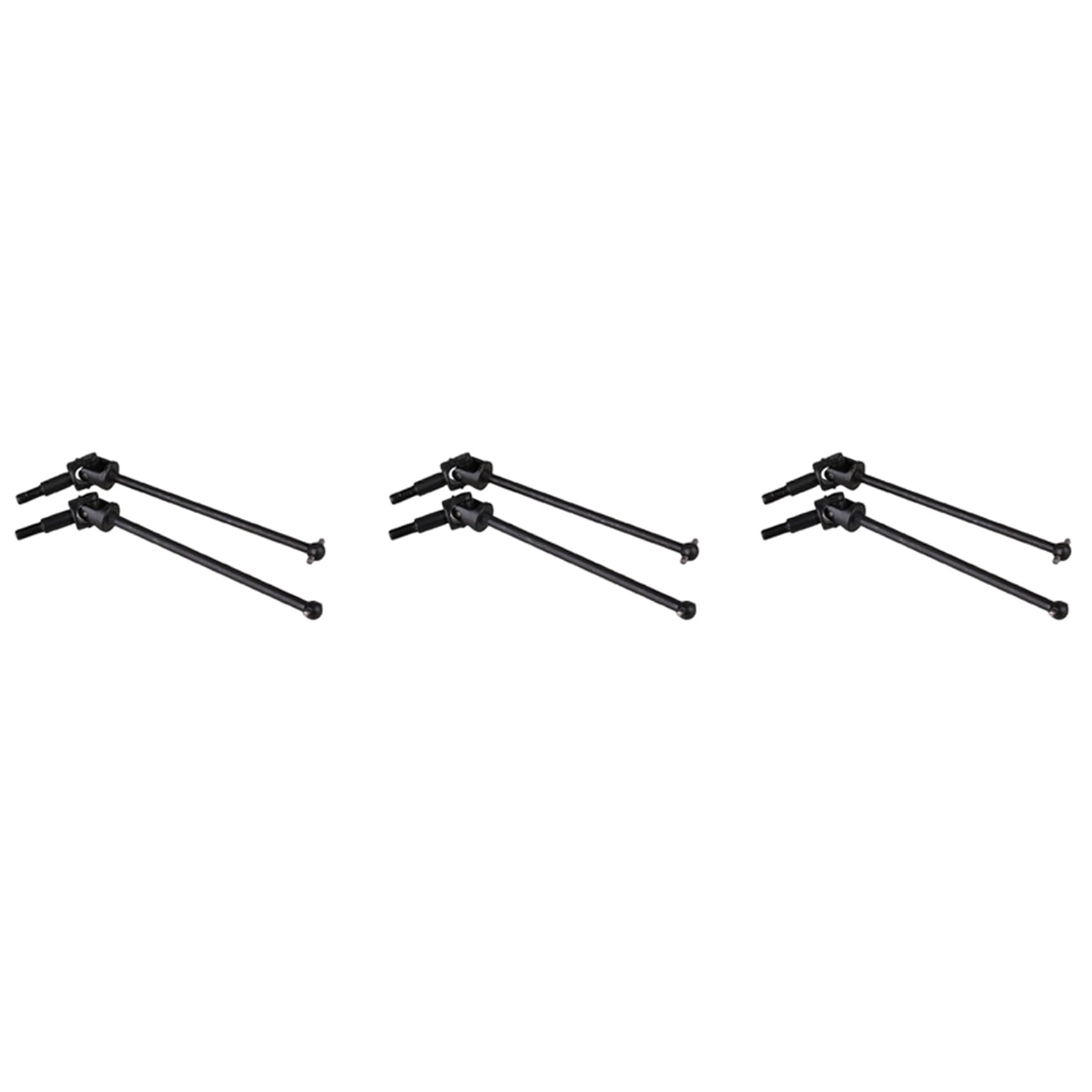 Toolvvik 6 STÜCKE Schwarz Iron 106015 Upgrade Universal Antriebswelle für 94105 94106 94107 RC1: 10 Off Road Modellauto Toolvvik 6 STÜCKE Schwarz Iron 106015 Upgrade Universal Antriebswelle für 94105 94106 94107 RC1: 10 Off Road Modellauto von Toolvvik
