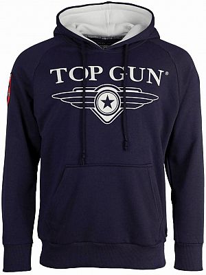 Top Gun 1043, Kapuzenpullover - Dunkelblau - M von Top Gun