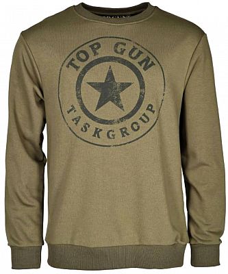 Top Gun 2106, Sweatshirt - Oliv - S von Top Gun
