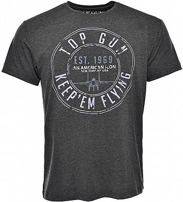 Top Gun 2109, T-Shirt - Dunkelgrau - M von Top Gun