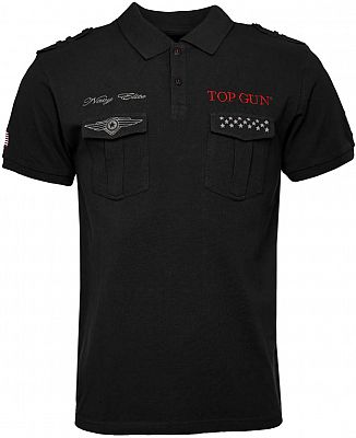 Top Gun 3003, Poloshirt - Schwarz - XXL von Top Gun