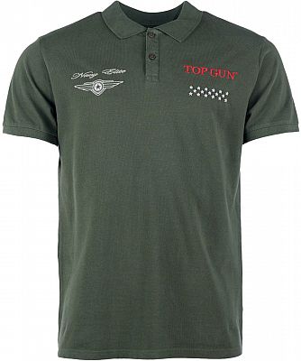 Top Gun 3004, Poloshirt - Oliv - S von Top Gun