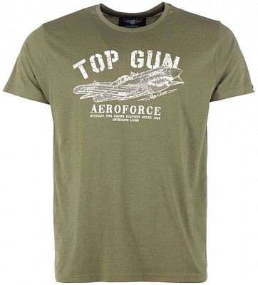 Top Gun 3025, T-Shirt - Oliv - L von Top Gun