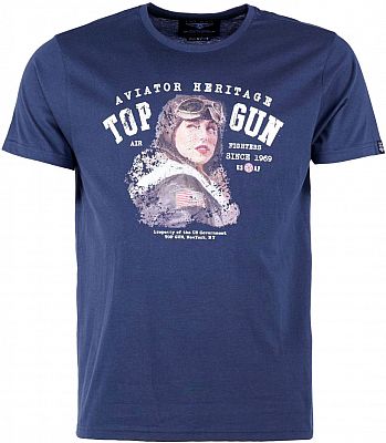 Top Gun 3028, T-Shirt - Dunkelblau - L von Top Gun