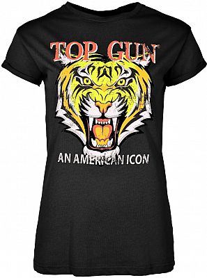 Top Gun 4002 Tiger, T-Shirt Damen - Schwarz - S von Top Gun