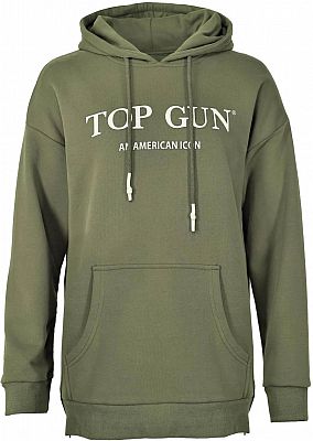 Top Gun 4003, Kapuzenpullover Damen - Oliv - M von Top Gun
