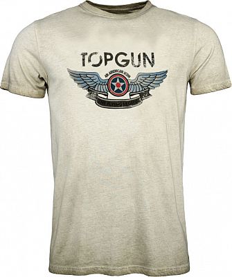 Top Gun Construction, T-Shirt - Grün - XL von Top Gun
