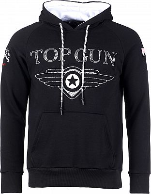 Top Gun Defend, Kapuzenpullover - Schwarz - XXL von Top Gun