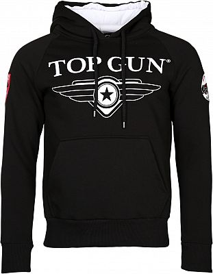Top Gun Defender, Kapuzenpullover - Schwarz - M von Top Gun
