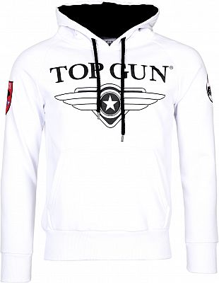 Top Gun Defender, Kapuzenpullover - Weiß - M von Top Gun