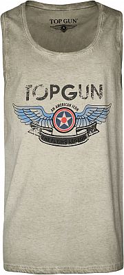 Top Gun Flap, Tanktop - Dunkelgrün - S von Top Gun