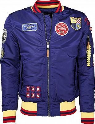 Top Gun Flying Flag, Textiljacke - Blau - S von Top Gun