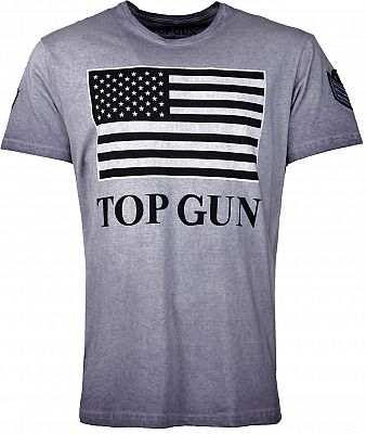 Top Gun Search, T-Shirt - Blau - M von Top Gun