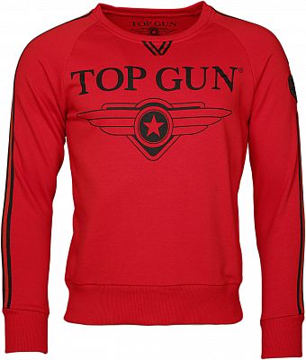 Top Gun Streak, Sweatshirt - Rot - 3XL von Top Gun