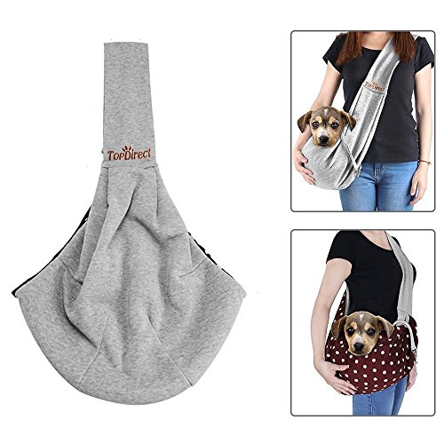 TopDirect Single-Schulter Sling Bag Haustier Hund Katze Tasche Rucksäcke Hundetasche Tragetücher für kleine Hunde und Katzen von TopDirect