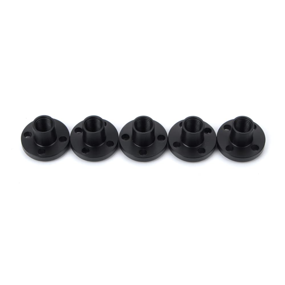 6 Stück Schwarz T8 Mutter 5 Größen Gewindespindel Mutter für 3D Drucker Z-Achse Leitspindeln Schrittmotor 6 Stück Schwarz T8 Mutter 5 Größen Gewindespindel Mutter für 3D Drucker Z-Achse Leitspindeln Schrittmotor von TopHomer