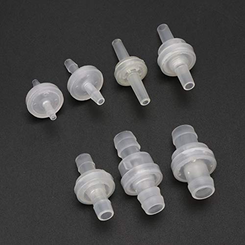 6mm Rückschlagventil für Aquarium-Luftpumpe mit Silikonschlauch, Einweg-Rückschlagventil für landwirtschaftliche Fahrzeuge und Haushaltsgeräte 6mm Rückschlagventil für Aquarium-Luftpumpe mit Silikonschlauch, Einweg-Rückschlagventil für landwirtschaftliche Fahrzeuge und Haushaltsgeräte von TopHomer
