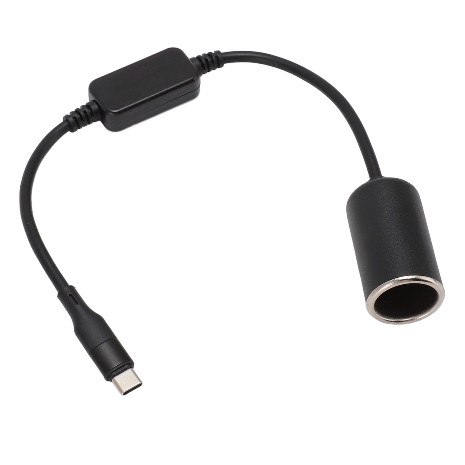 USB C Stecker auf Auto Zigarettenanzünder Konverterkabel, USB C Stecker 5 V auf 12 V Zigarettenanzünder Adapter, Stromkabel, für Dashcam, Auto LED Lichtleisten von Topiky