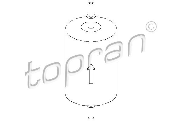 Kraftstofffilter Topran 302 130 von Topran