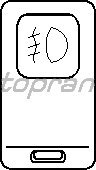 TOPRAN 102 944 Schalter, Nebelschlussleuchte von Topran