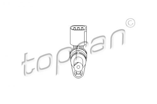 Topran 111380 Sensor, Nockenwellenposition für 036907601, 036907601A, 036907601B von Autoteile Gocht