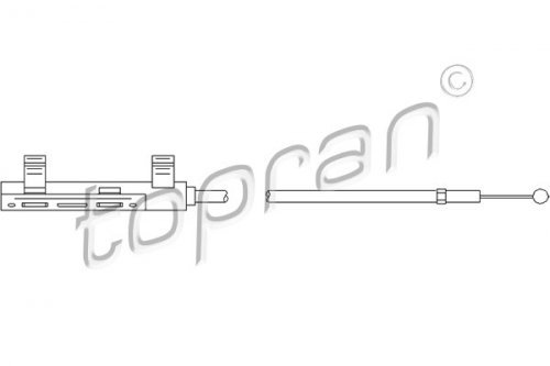 TOPRAN 112 279 Motorhaubenzug TOPRAN 112 279 Motorhaubenzug von Topran