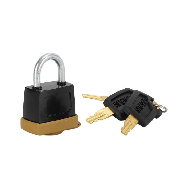 Topteng 1Pcs Padlock Pad Lock W/3 New Keys passend für Caterpillar (CAT) 5P8500 246-2641 von Topteng
