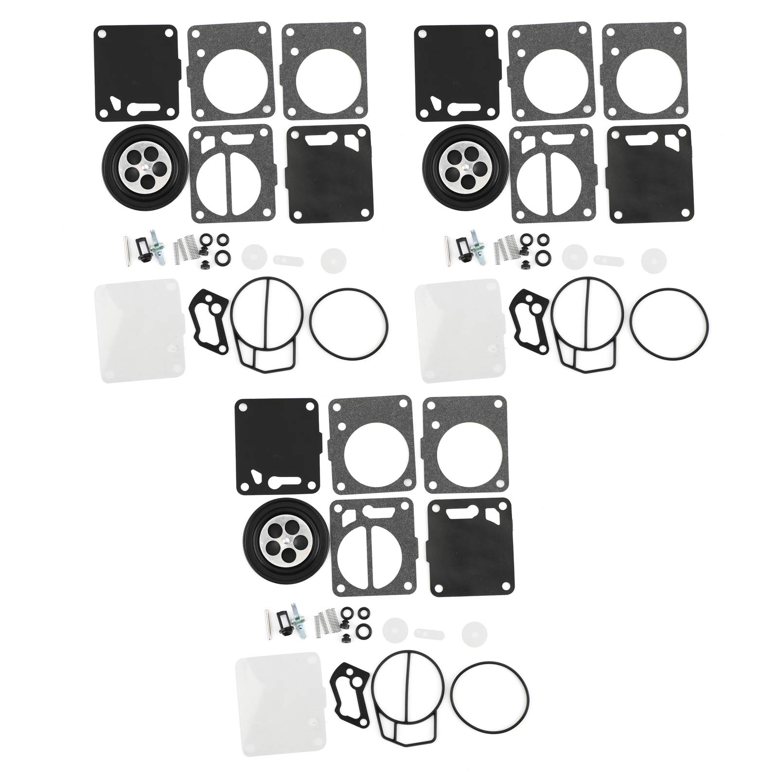 Topteng 3 Carburetor Rebuild Repair Kit for Mikuni Jet Ski PWC SBN Super BN 38 40i 44 46 Topteng 3 Carburetor Rebuild Repair Kit for Mikuni Jet Ski PWC SBN Super BN 38 40i 44 46 von Topteng