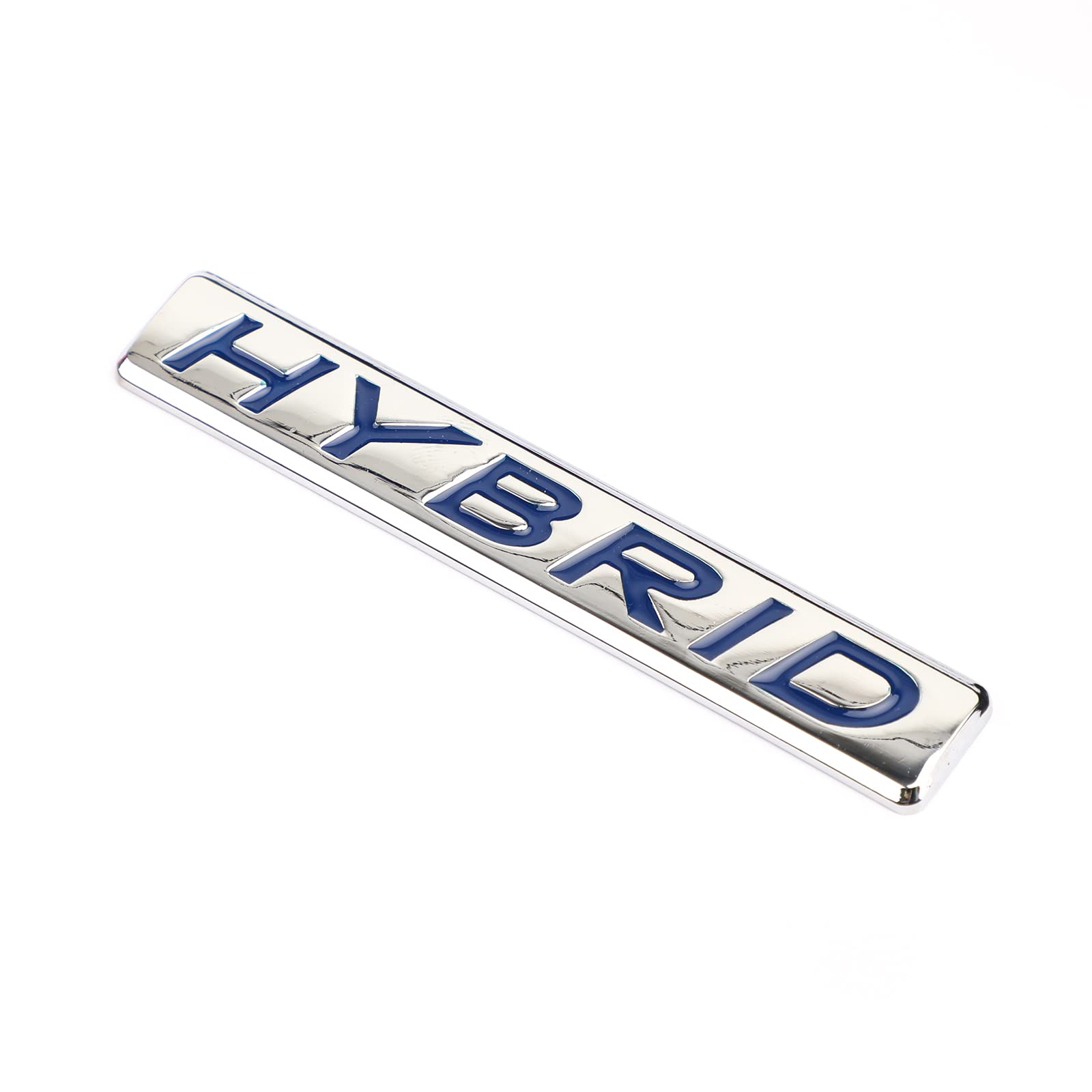 Topteng Auto Emblem Aufkleber, 3D HYBRID Words Auto Aufkleber Metall Emblem Heckkofferraum Aufkleber von Topteng