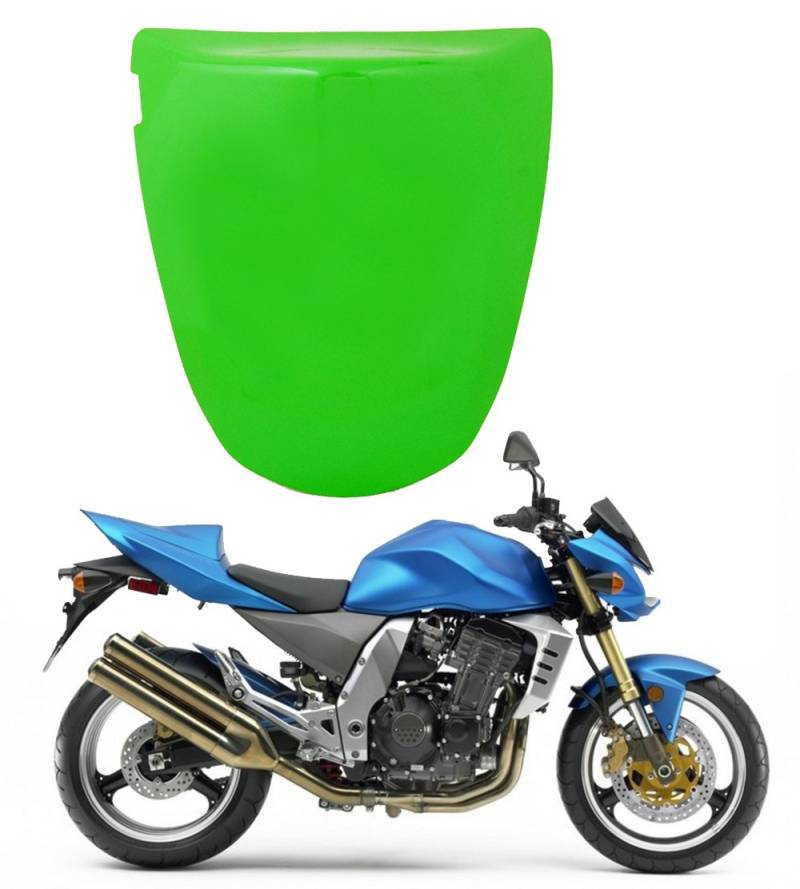 Topteng Motorrad Hinten Sozius-Sitz, Motorrad Fondpassagier Soziusabdeckung ABS Pad Motor Verkleidung Heckabdeckung für Ka-wasaki ZX6R 2003-2004 Z750 Z1000 2003-2006 von Topteng