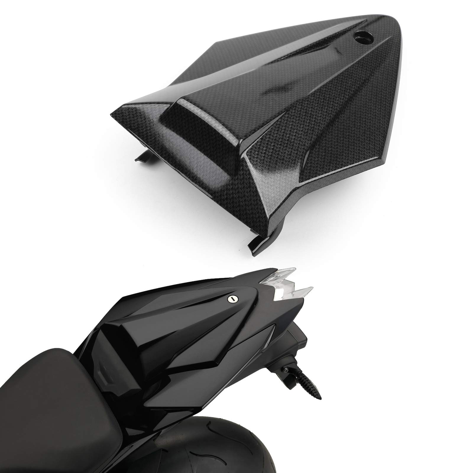 Topteng Motorrad Hinten Sozius-Sitz, Motorrad Fondpassagier Soziusabdeckung ABS Pad Motor Verkleidung Heckabdeckung kompatibel für BMW S1000RR 2015-2018 Topteng Motorrad Hinten Sozius-Sitz, Motorrad Fondpassagier Soziusabdeckung ABS Pad Motor Verkleidung Heckabdeckung kompatibel für BMW S1000RR 2015-2018 von Topteng