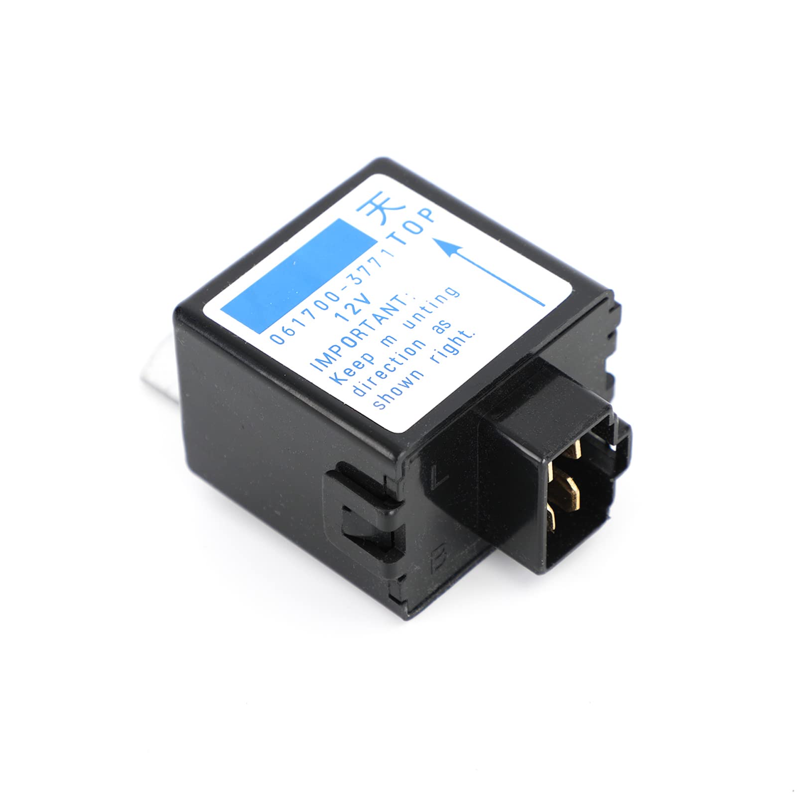 Topteng Relais 12V 061700-3771, Starter Time Relay T0070-31410, Baggerelais 1J321-60242, passend für Kubota B/BX/L/M Traktor, RTV Nutzfahrzeug, GR/G Rasenmäher Topteng Relais 12V 061700-3771, Starter Time Relay T0070-31410, Baggerelais 1J321-60242, passend für Kubota B/BX/L/M Traktor, RTV Nutzfahrzeug, GR/G Rasenmäher von Topteng