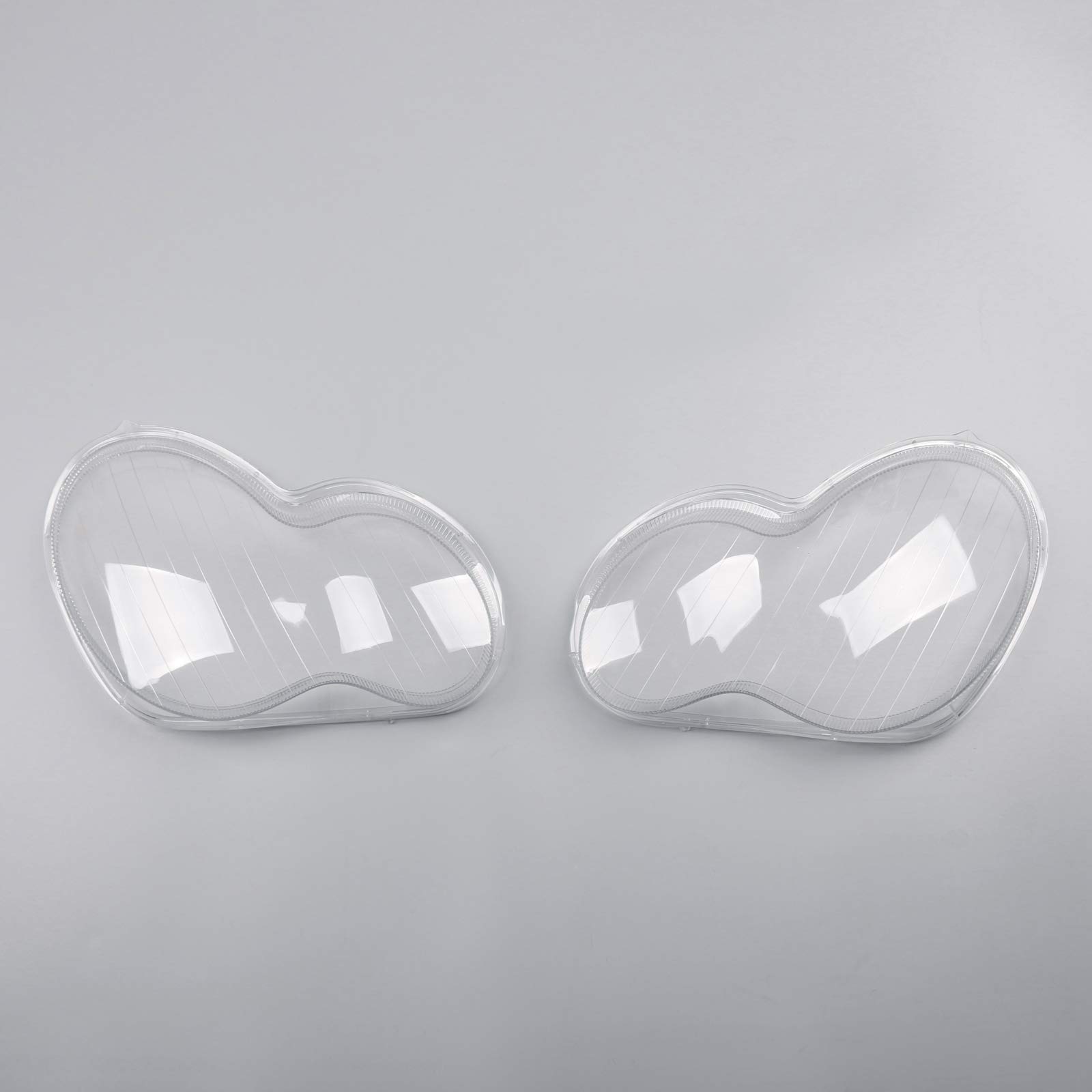 Topteng Scheinwerferglas Shell-Plastikabdeckung Links + Rechts Set passend für Benz W203 C-Klasse 01-07 4DR Topteng Scheinwerferglas Shell-Plastikabdeckung Links + Rechts Set passend für Benz W203 C-Klasse 01-07 4DR von Topteng