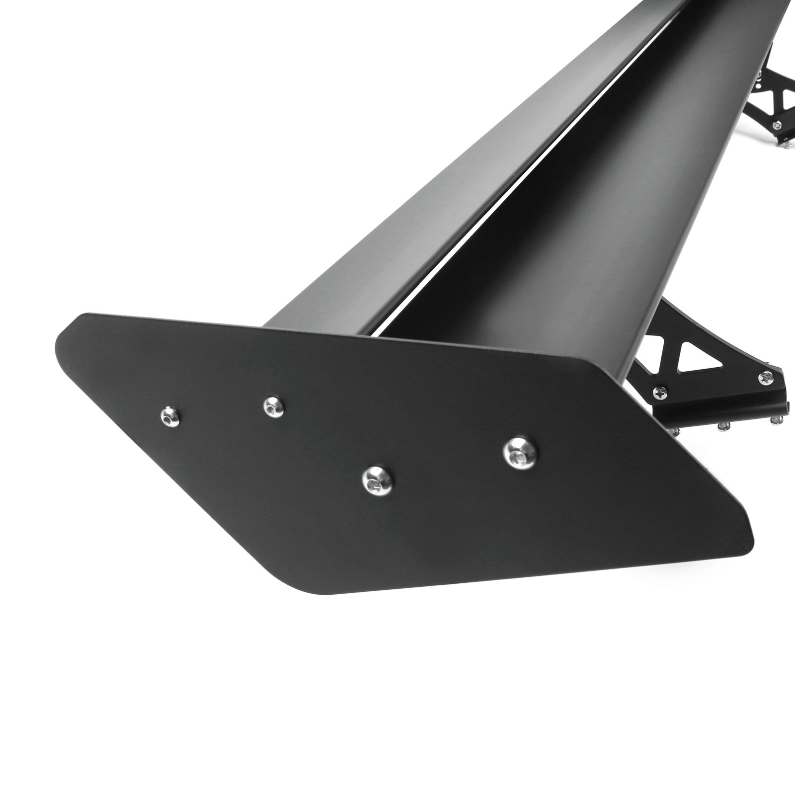 Topteng Universal Aluminium Einstellbare Double Deck GT Heckkofferraum Spoiler Schwarz Topteng Universal Aluminium Einstellbare Double Deck GT Heckkofferraum Spoiler Schwarz von Topteng
