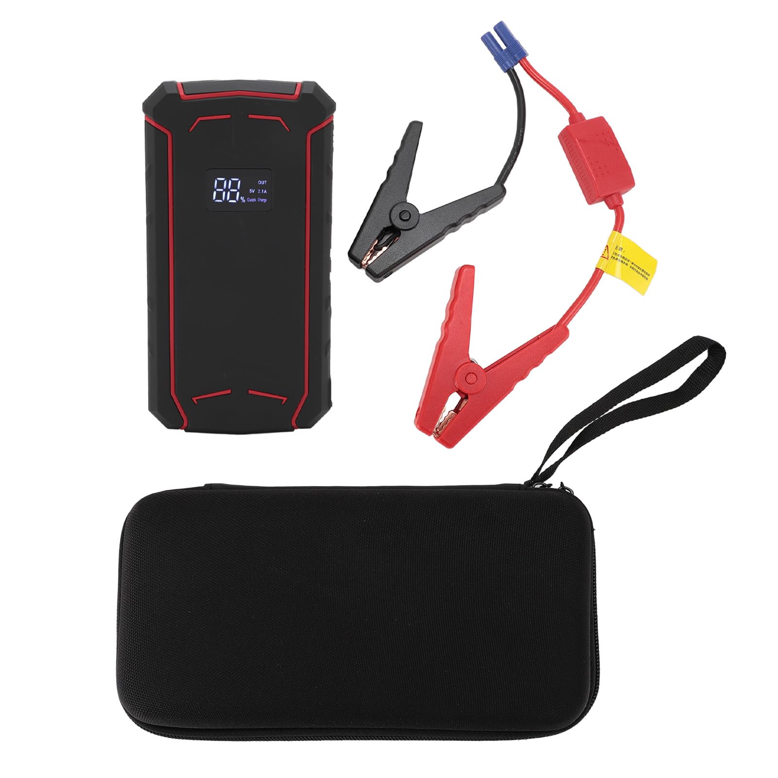600A tragbare Auto -Batterie -Jump Starter Power Bank, Hochleistungs -12 -V -Auto -Lithium -Jump -Starter -Akku mit Dual -USB -Anschlüssen, LED -Taschenlampe 600A tragbare Auto -Batterie -Jump Starter Power Bank, Hochleistungs -12 -V -Auto -Lithium -Jump -Starter -Akku mit Dual -USB -Anschlüssen, LED -Taschenlampe von Topyond