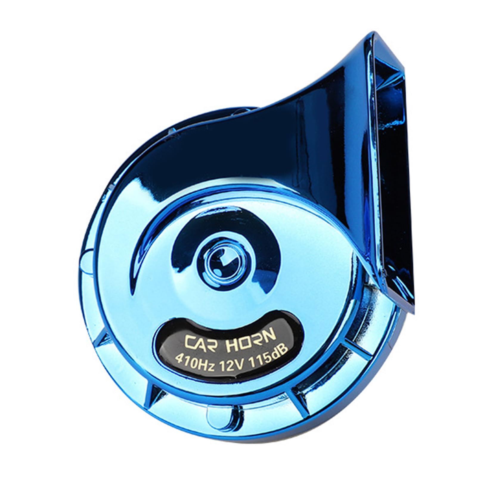 Torcarvh Autohupe Zughörner 12V elektrische Schneckenhupe Lautsprecher super laute Lufthupe wasserdicht langlebig Automobil für Auto LKW Motorrad Boot(Blau,1 Stück) von Torcarvh