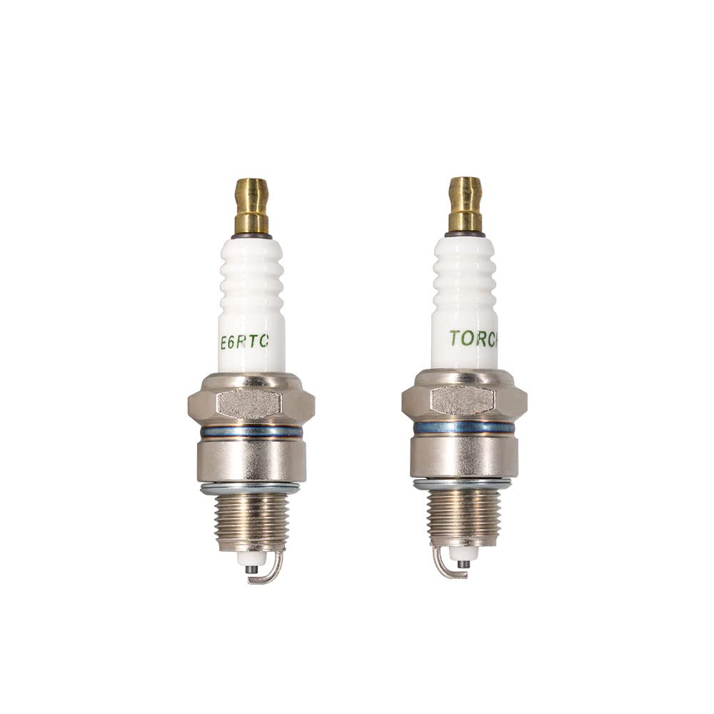 TORCH 2pcs E6RTC Zündkerzen Ersetzen für NGK BPR6HS Zündkerze, für WR7BC Zündkerze, für RL82YC Zündkerze, für IWF20 W20FPR-U Zündkerze, OEM TORCH 2pcs E6RTC Zündkerzen Ersetzen für NGK BPR6HS Zündkerze, für WR7BC Zündkerze, für RL82YC Zündkerze, für IWF20 W20FPR-U Zündkerze, OEM von Torch