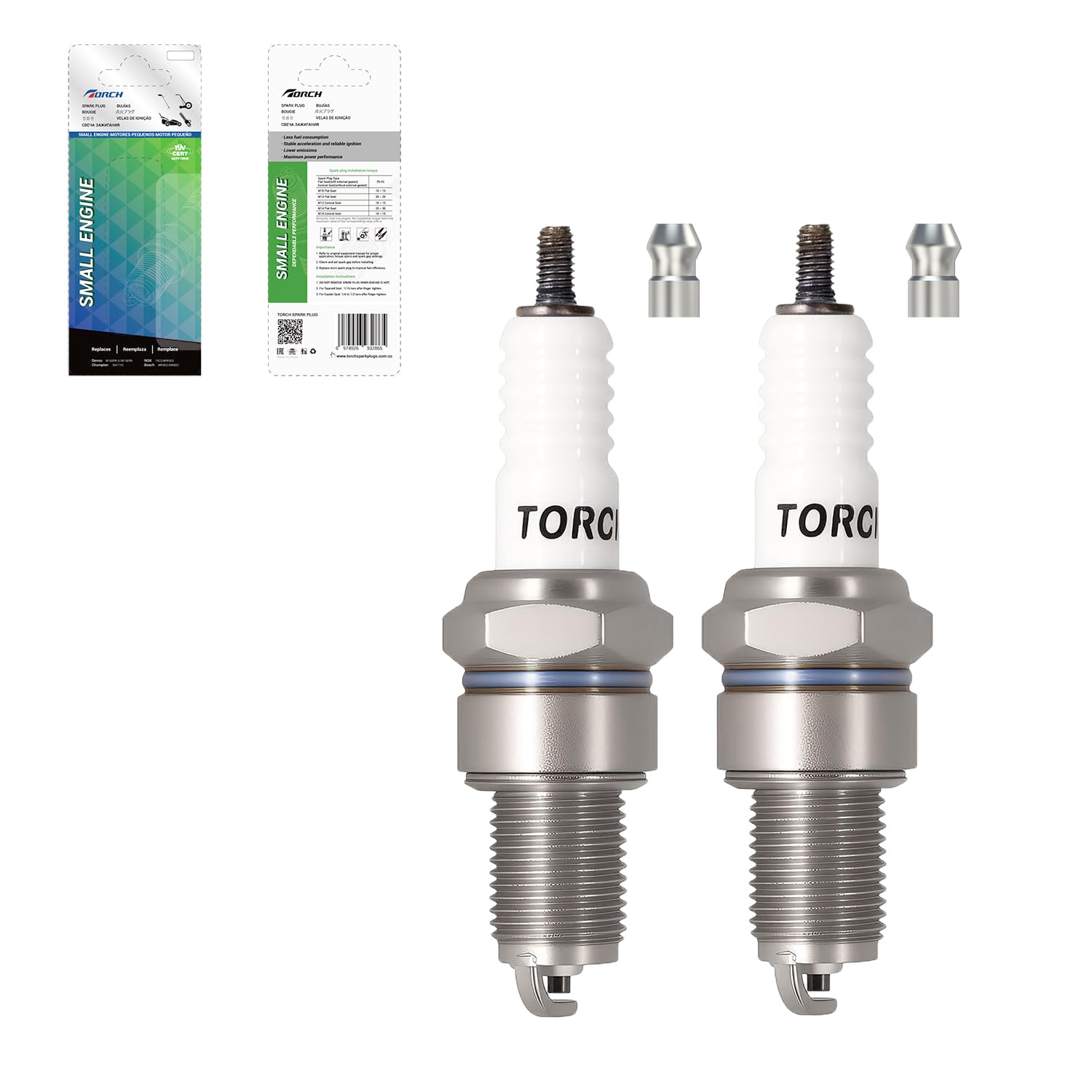 TORCH 2stks F7RTC Zündkerze Ersetzen für NGK 5534/BPR7ES V-line-19 Zündkerze, für BOSCH 7992/WR5DC 4038/WR5DP Zündkerze, für Champion 332/RN7YC 415/RN9YC 818/RN2C, für W22EPR-U/3088, R41CXLS, OEM TORCH 2stks F7RTC Zündkerze Ersetzen für NGK 5534/BPR7ES V-line-19 Zündkerze, für BOSCH 7992/WR5DC 4038/WR5DP Zündkerze, für Champion 332/RN7YC 415/RN9YC 818/RN2C, für W22EPR-U/3088, R41CXLS, OEM von Torch