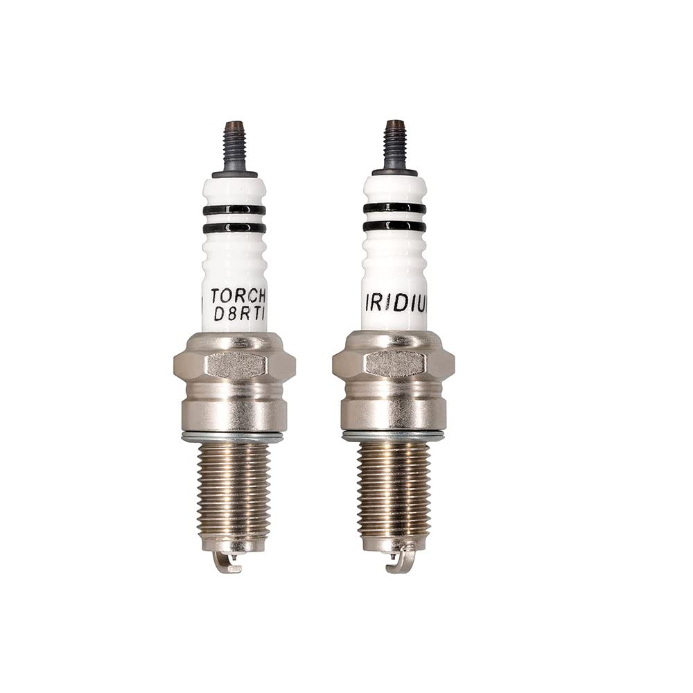 TORCH 2stk D8RTI Iridium Zündkerzen Ersetzen für DR8EA D8EA DR8EIX DR8EGP DPR8EA-9 Zündkerze, für R6G Zündkerze, für X24ESZU9 IX24 X24ESR-U Zündkerze, OEM TORCH 2stk D8RTI Iridium Zündkerzen Ersetzen für DR8EA D8EA DR8EIX DR8EGP DPR8EA-9 Zündkerze, für R6G Zündkerze, für X24ESZU9 IX24 X24ESR-U Zündkerze, OEM von Torch