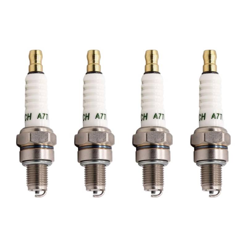 TORCH 4 stk A7TC Zündkerze Ersetzen für 4549/CR7HSA 4629/C7HSA Zündkerze, für Z8YC Z9Y Z8 Zündkerze, für 5383/IUF22 U22FS-U U22FSR-U Zündkerze, OEM von Torch