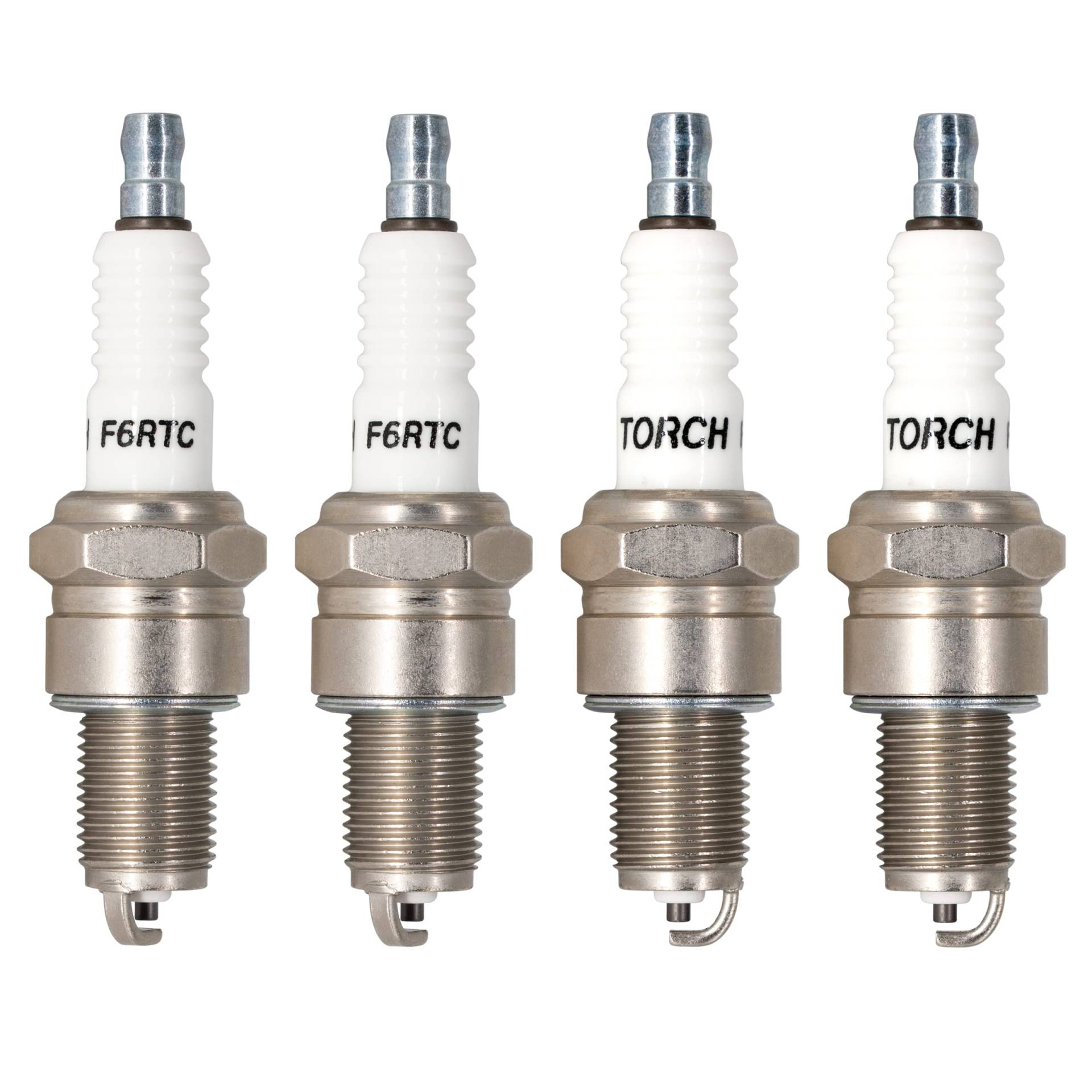 TORCH 4pcs F6RTC Zündkerze Ersetzen für NGK 7822/6634/BPR6ES, für 995/WR6DC 7900/WR7DC, für RN9YC RN10YC RN11YC Zündkerze, für 3047/W20EPR-U/VW20, für MTD 951-10292 751-10292 TORCH 131-039 TORCH 4pcs F6RTC Zündkerze Ersetzen für NGK 7822/6634/BPR6ES, für 995/WR6DC 7900/WR7DC, für RN9YC RN10YC RN11YC Zündkerze, für 3047/W20EPR-U/VW20, für MTD 951-10292 751-10292 TORCH 131-039 von Torch