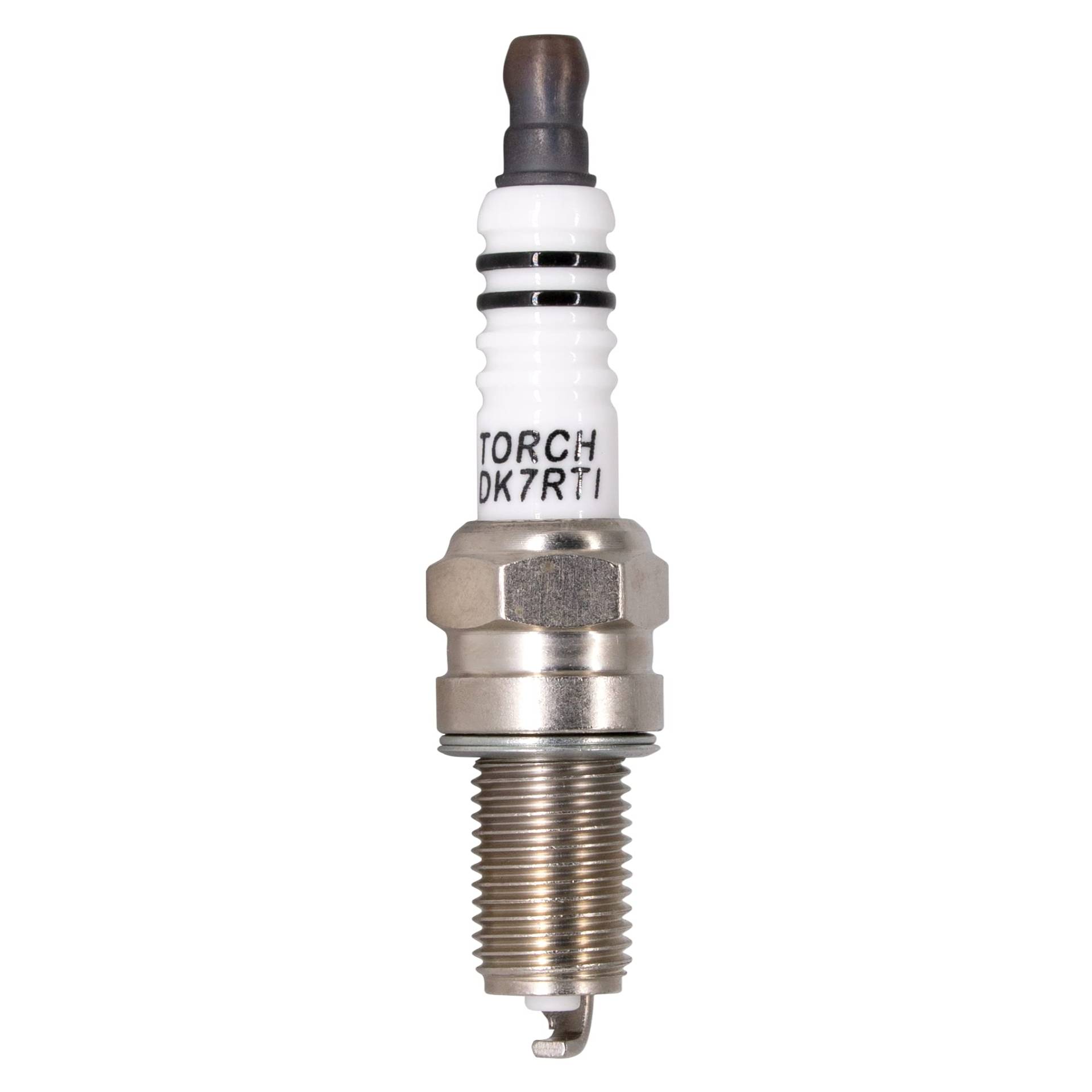 TORCH DK7RTI Iridium Zündkerze Alternative Zündkerzen Modelle sind 6046 DCPR7EIX IKR7D IKR7H8, für 5308 IXU22 VXU22 SXU22PR9, für Daihatsu 999-06910-X9-018, Kompatibel für Harley-Davidson, für XS4164 von Torch