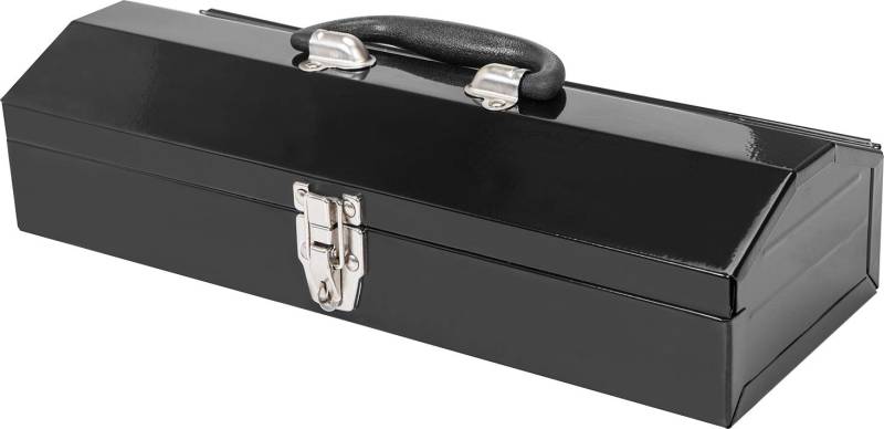 Torin ATB102B Werkzeugkoffer aus Stahl, 40,6 cm, Hüftdach-Stil, tragbar, mit Metallverschluss, Schwarz von Torin