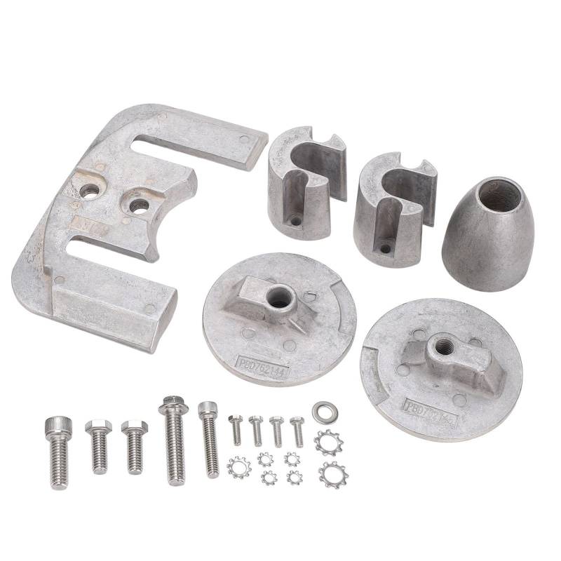 Torvex -Anoden -Kit -Set, Magnesiumkorrosionsschutz 23pcs kompatibel mit Mercruiser Bravo III -Laufwerken, 888760Q04 Marine Anode Austausch von Torvex