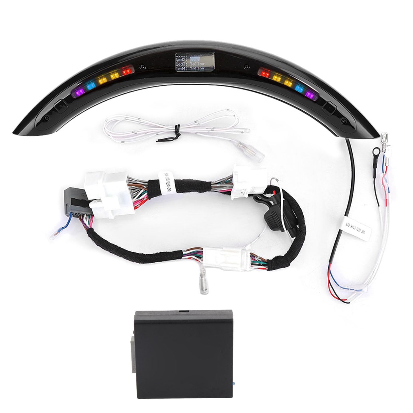 Torvex Display -Modul -Kit, digitale Bildschirmeinheit, LED -Anzeige mit intelligentem Modul -Kit für LED -Performance -Lenkrad -Universalzubehör Torvex Display -Modul -Kit, digitale Bildschirmeinheit, LED -Anzeige mit intelligentem Modul -Kit für LED -Performance -Lenkrad -Universalzubehör von Torvex