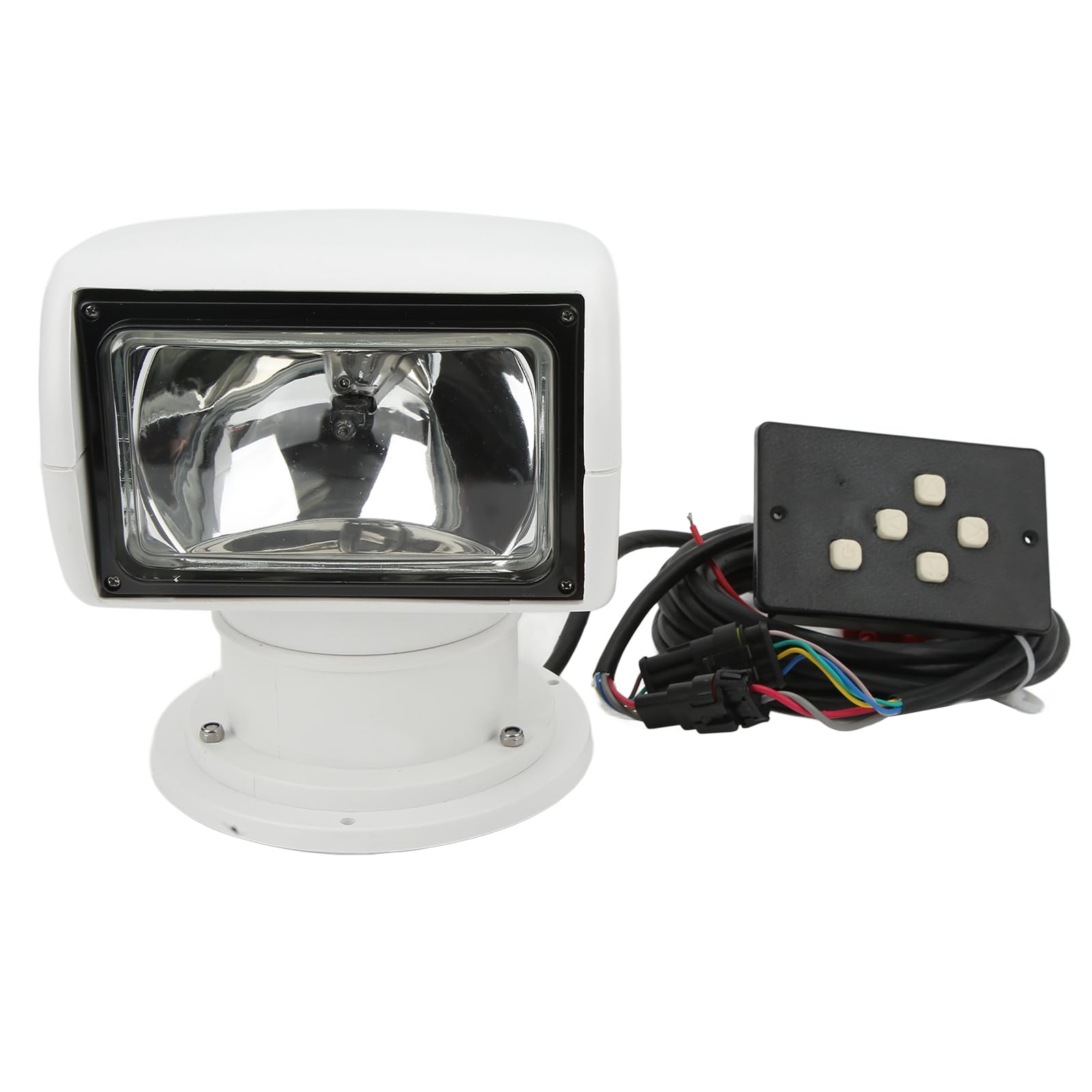 Torvex Ferngesteuertes Searchlight Marine Spotlight, Boat Forwing Work Lamp, 100 W IP67 Remote Control Projectlight für Yacht Truck Car 320 Grad Rotation (Dc12V) von Torvex